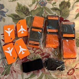 Harley Davidson luggage tags and straps
